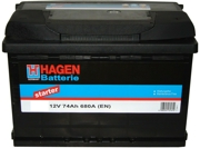 Аккумулятор HAGEN BATTERIE 74Ач 680А обратная/п.